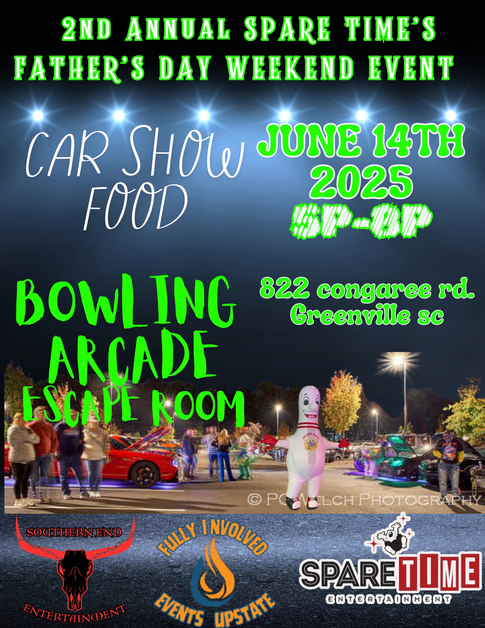 2nd Annual Spare Time's Father's Day Weekend Event