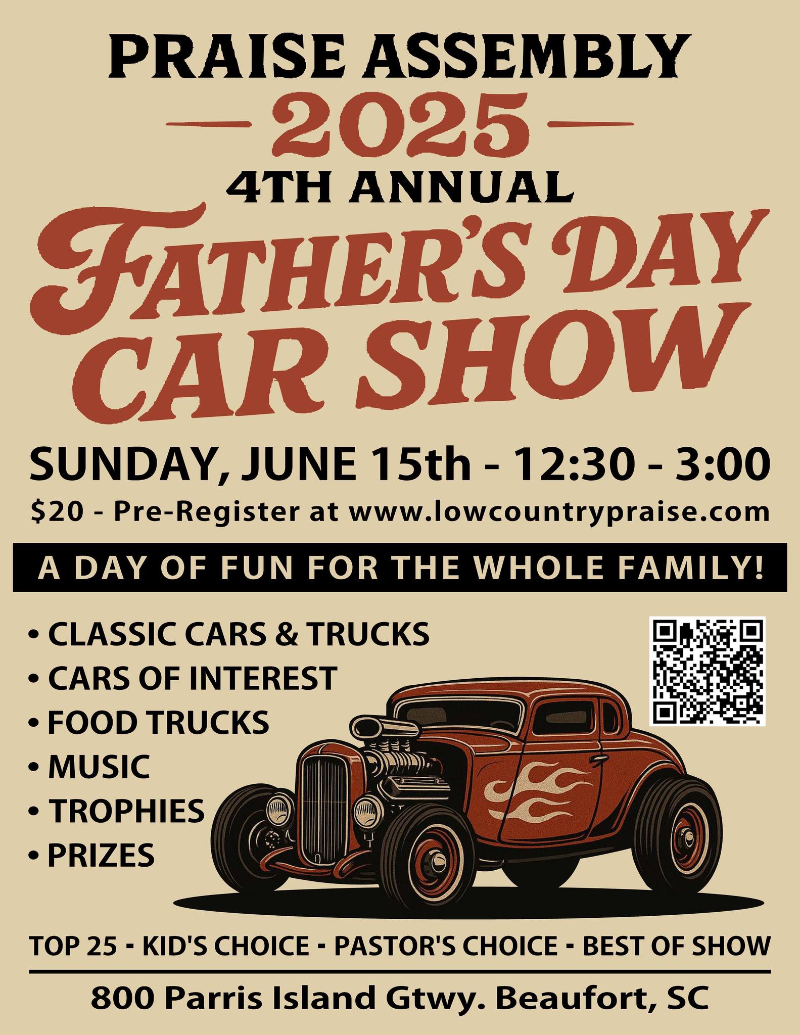 Praise Assembly 4th Annual Father's Day Car Show